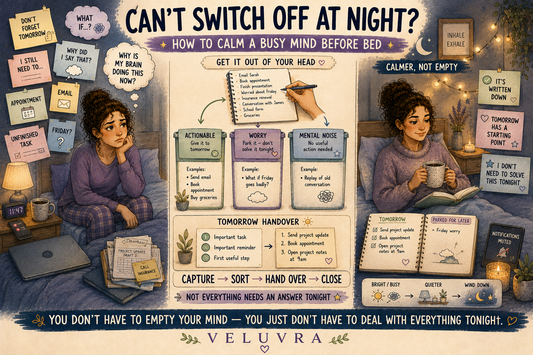 How to Calm a Busy Mind at Night When You Can't Switch Off