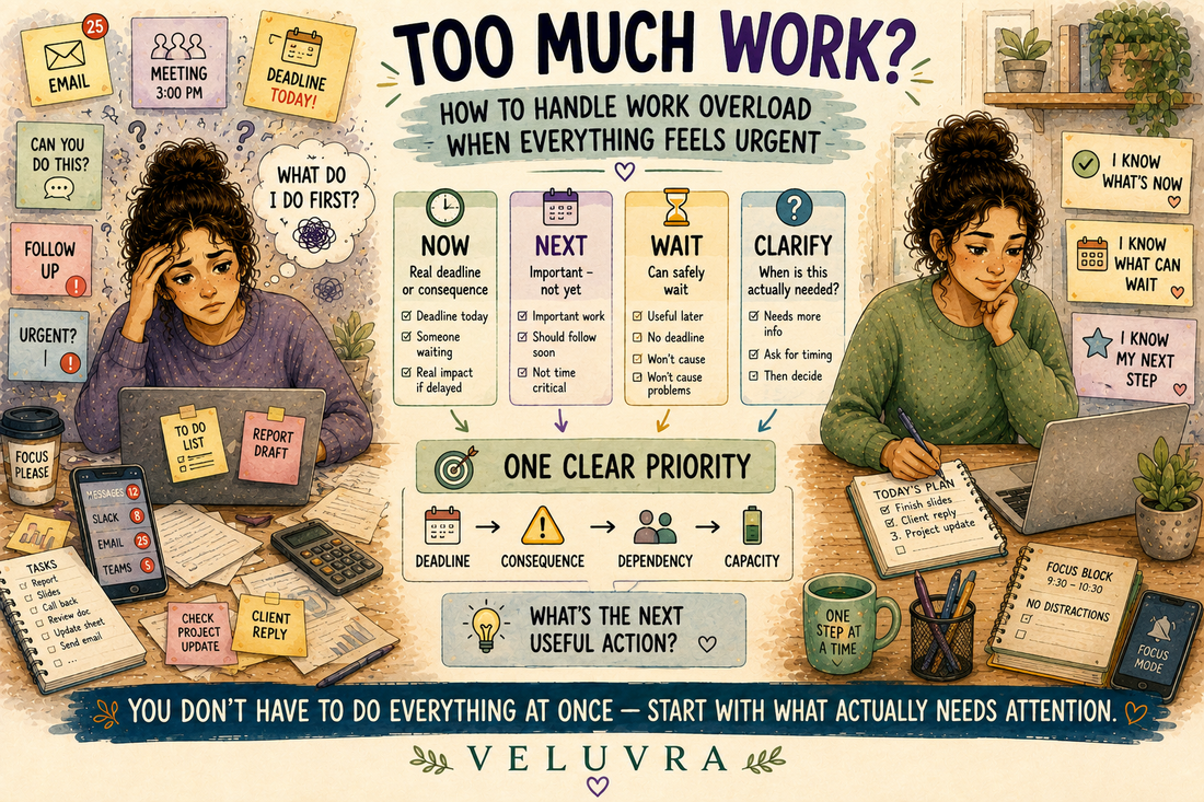 How to Handle Work Overload When Everything Feels Urgent
