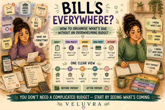 How to Organise Bills and Due Dates Without an Overwhelming Budget
