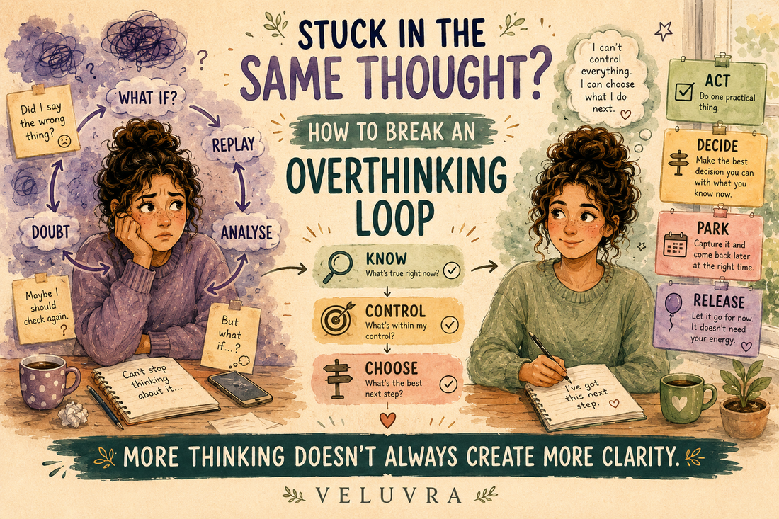 How to Stop Overthinking the Same Thing Again and Again