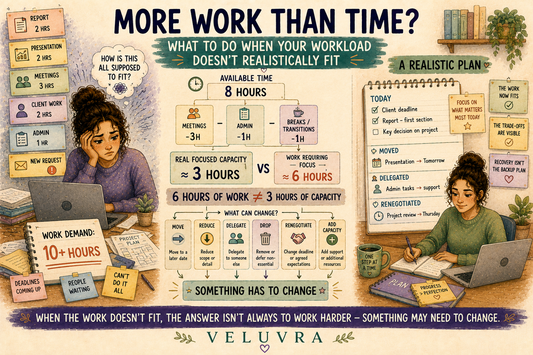 What to Do When Your Workload Is More Than You Can Realistically Manage