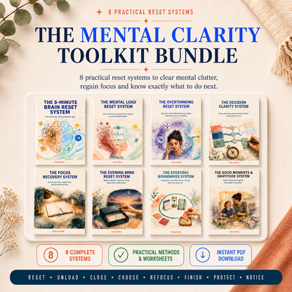 🧠📦 The Mental Clarity Toolkit Bundle