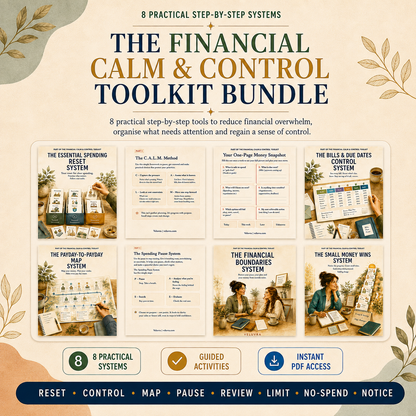 💷📦 The Financial Calm & Control Toolkit Bundle