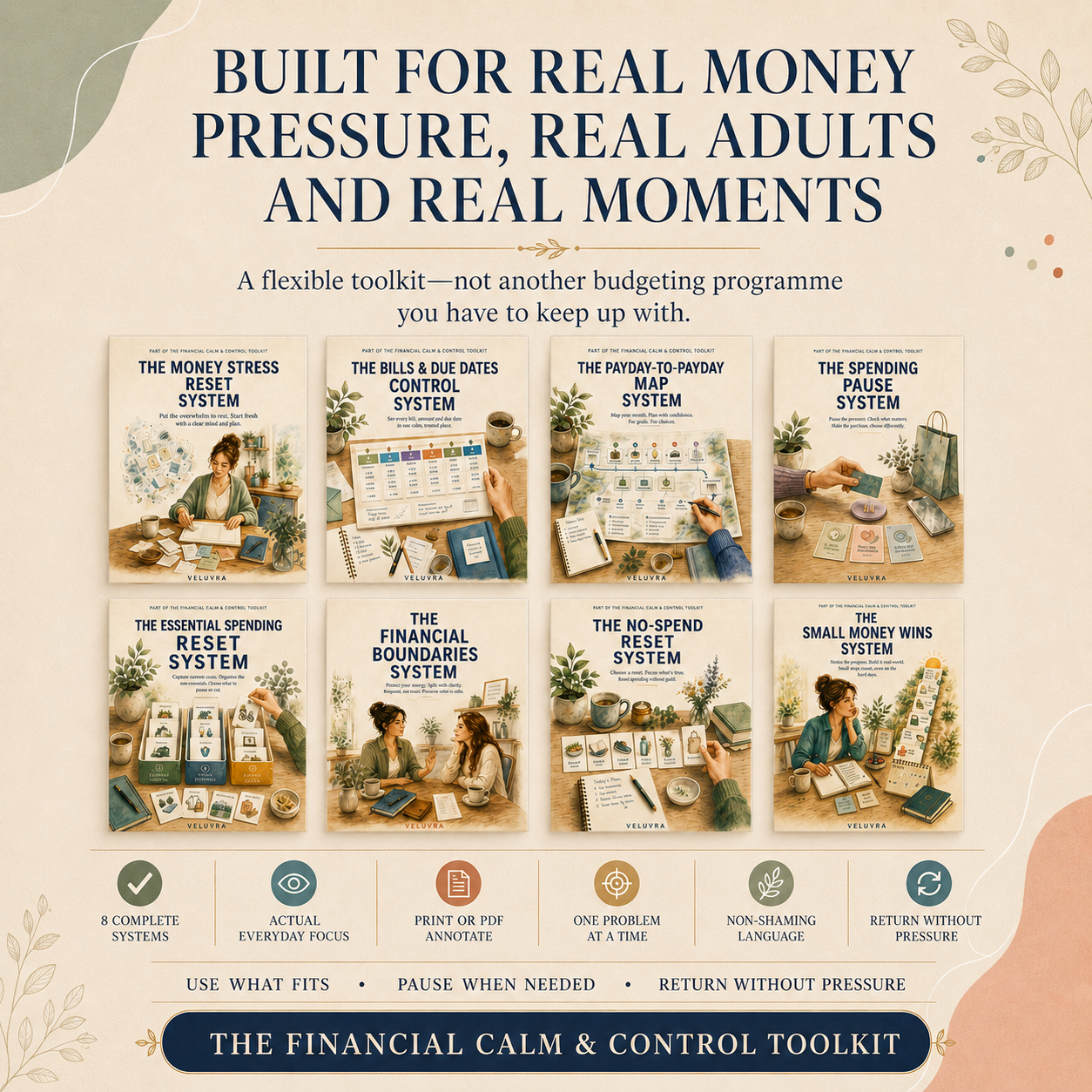 💷📦 The Financial Calm & Control Toolkit Bundle - VELUVRA