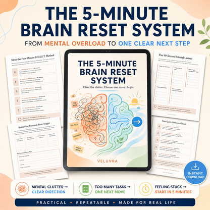 🧠 The 5-Minute Brain Reset System