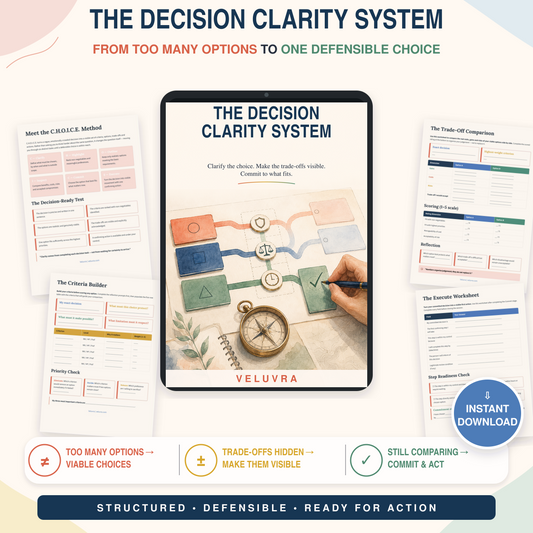 🧭 The Decision Clarity System