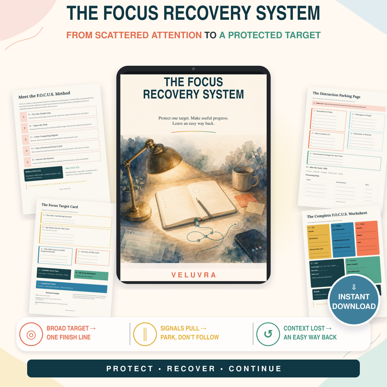 🎯 The Focus Recovery System