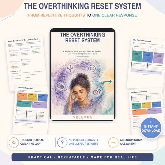 🔁 The Overthinking Reset System