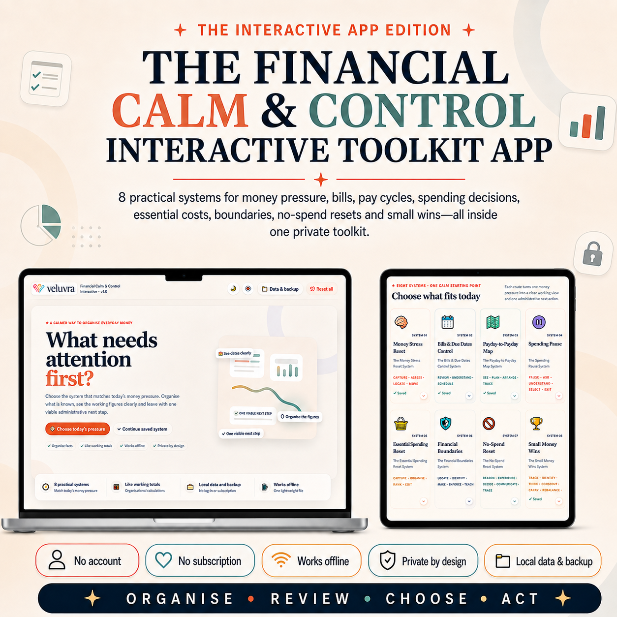 💷 The Financial Calm & Control Interactive Toolkit App
